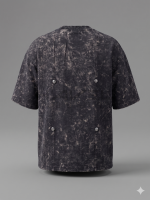 Premium Acid Wash T-Shirt - Vintage Retro Style Oversized Tee - Image 4